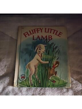 Fluffy Little Lamb-HC-Wonder Books #780-1962